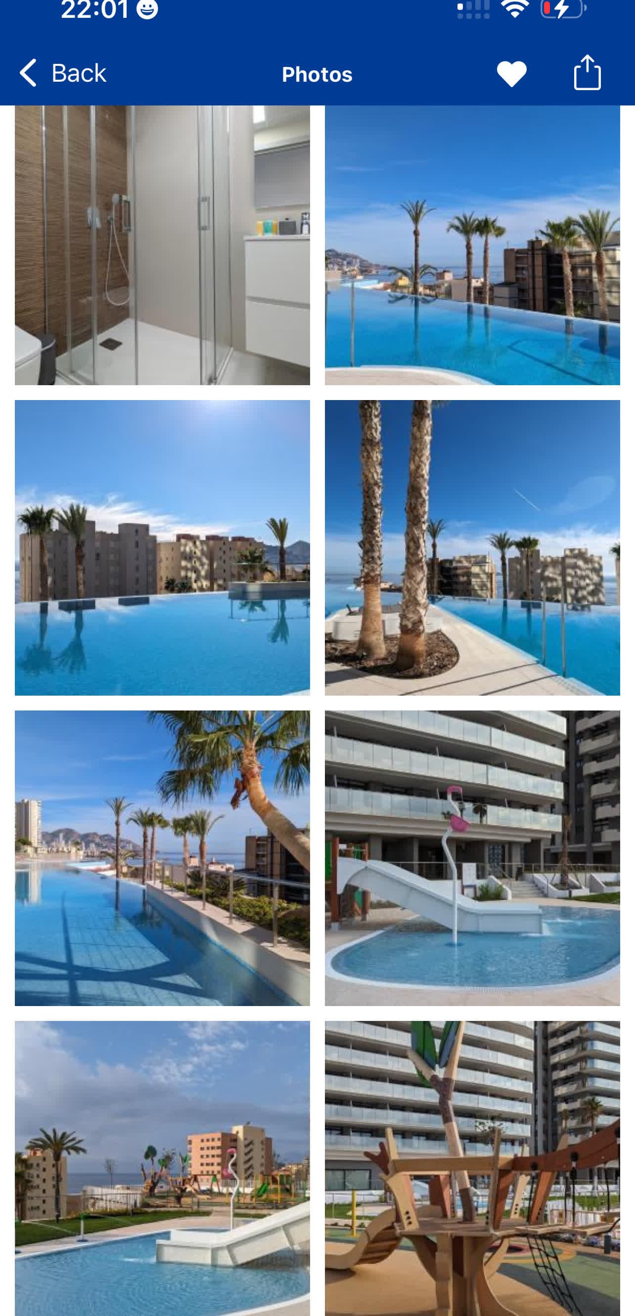 Infinity pool at Sunset Cliffs Benidorm