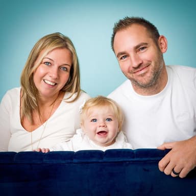 Liam Leila and baby Tallulah - the UK family behind Lost Little Moons family travel blog