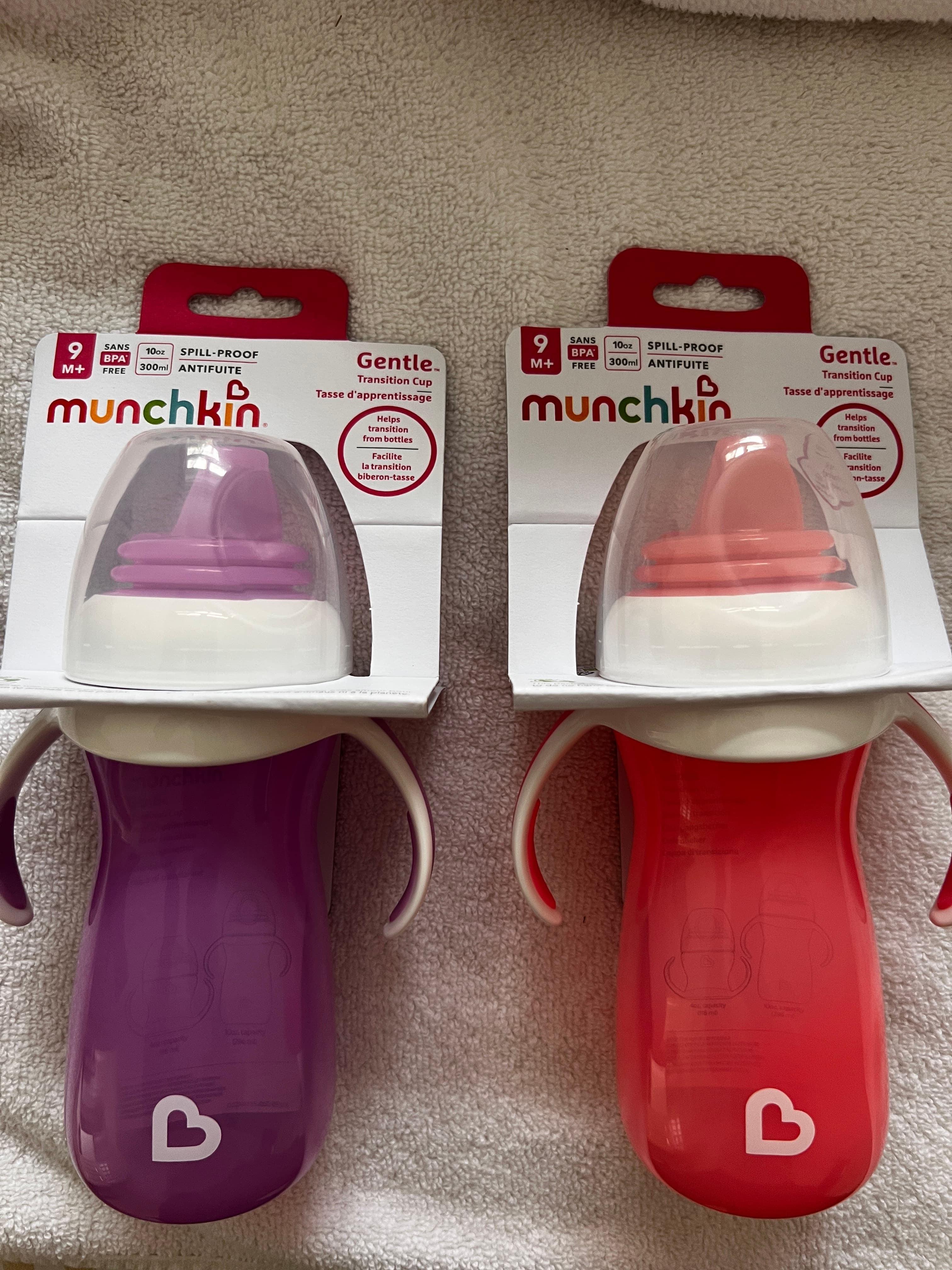Munchkin Gentle transition bottles